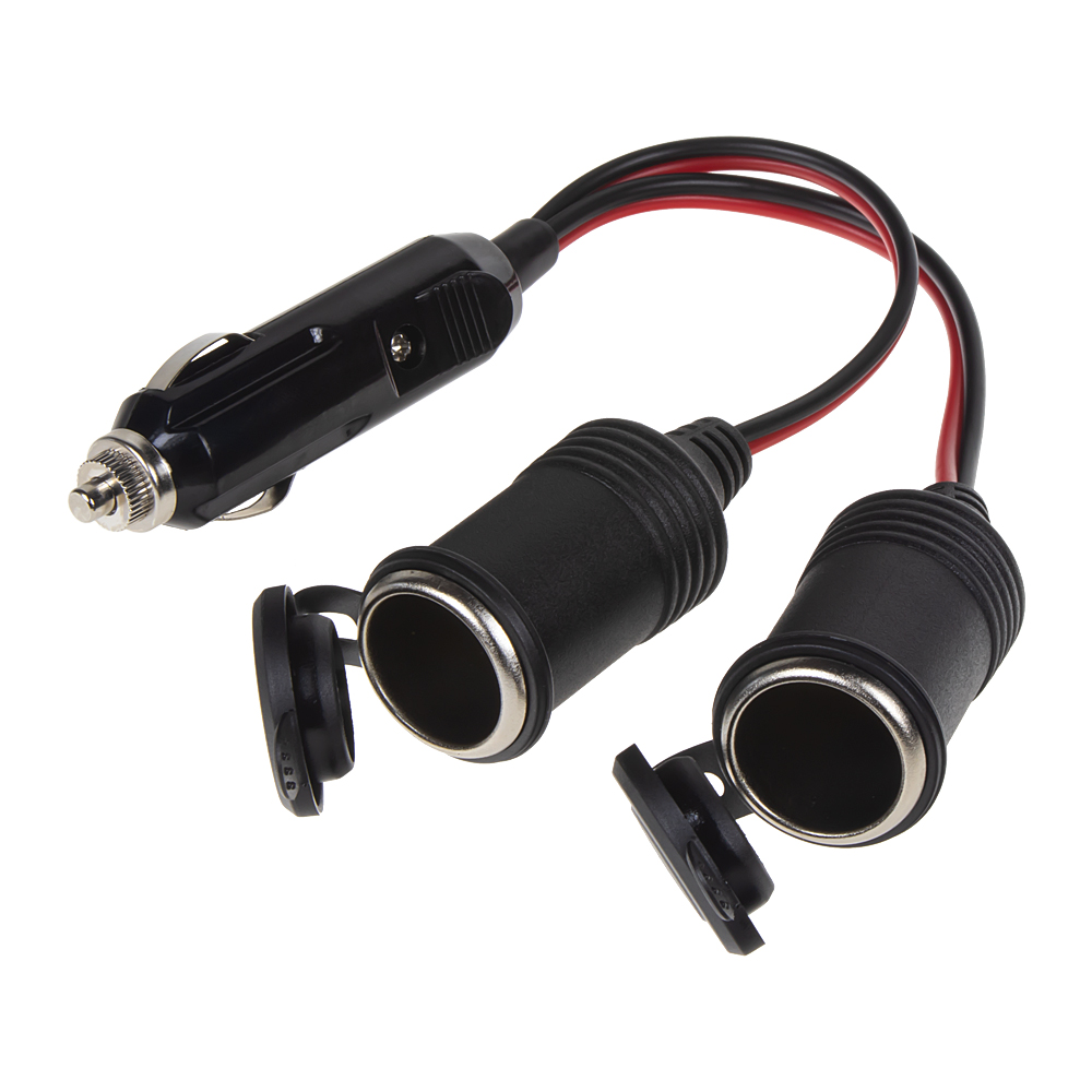 CL plug with split into 2 CL sockets :: Warning lights for cars