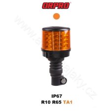 LED beacon, 12-24V, 64x0,5W, orange, for holder ECE R65 R10