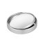 Additional mirror spherical round silver 1pc