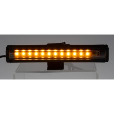Gumové LED světlo oranžové 150 mm 12V