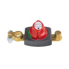 Battery disconnect switch 275A, 48V, with car battery clamp