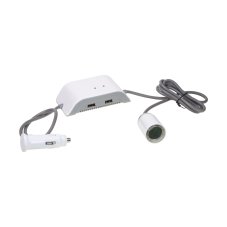 Car battery low-voltage protector with 2x USB