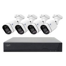 POE PNI House IPMAX POE 5 video monitorovacia súprava, NVR so 4 POE portami a 4 5MP IP kamerami