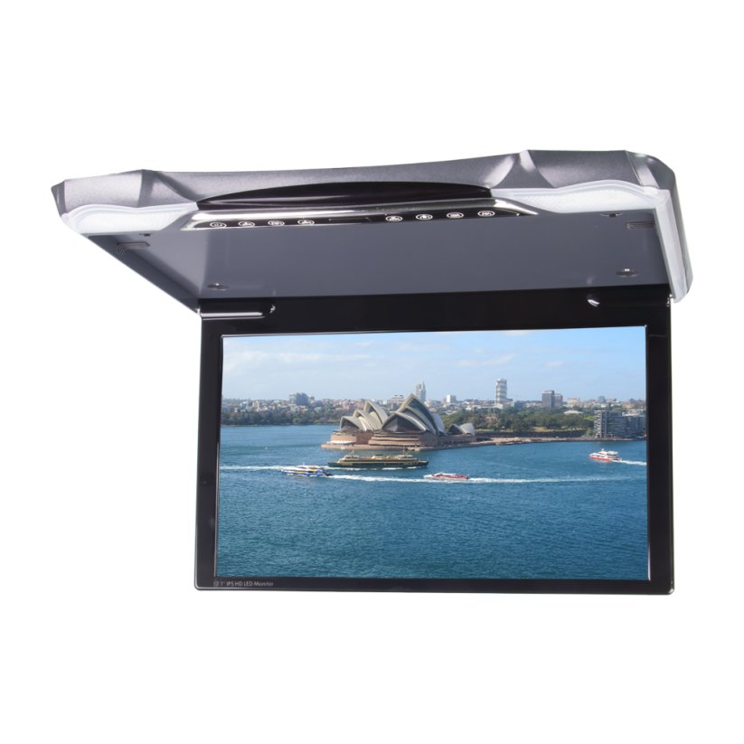 Ceiling LCD monitor 11,6" / HDMI / RCA / USB / IR / FM