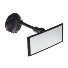 Additional rear-view mirror with suction cup