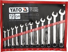 Set of wrenches 12pcs 8-24 mm