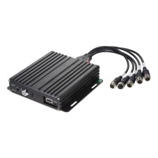 Black box for recording up to 1080P video from 4 cameras, 1x SD slot, GPS