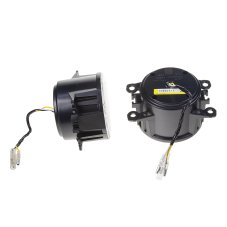 LED daytime running lights, round 90mm, ECE