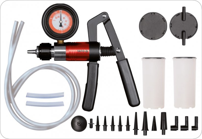 Underpressure - pressure pump with accessories