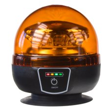 AKU LED beacon, 12x3W, orange, magnet, R65 AKU LED beacon, 12x3W, orange, magnet, R65