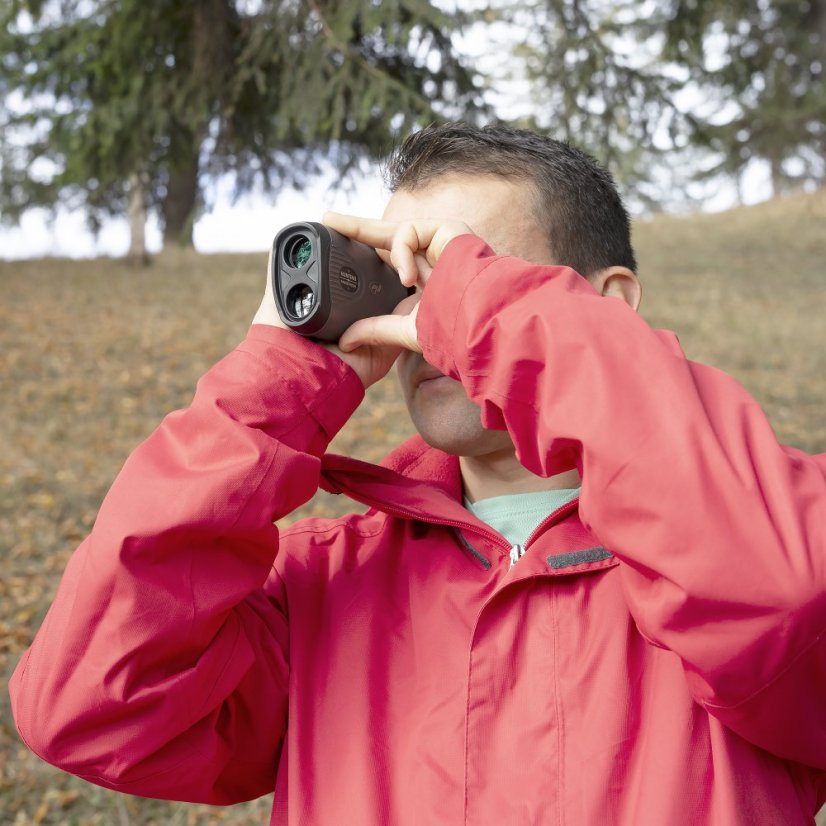 PNI Hunting TL700 Laser Rangefinder, 1100 m, 7x zoom, IP54, distance and speed measurement, for hunting, golf, and shooting