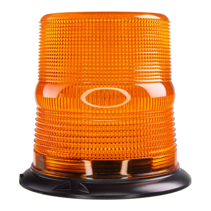 LED beacon, 12-48V, 60xLED orange, fixed mounting, ECE R65