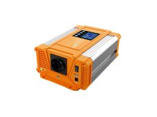 Sine wave voltage converter from 12/230V, 500W/display