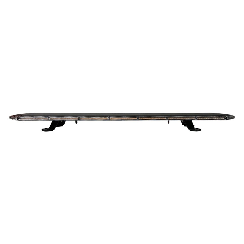 Slim LED svetelná rampa oranžová 122cm, 12/24V, R65