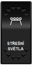Rocker spínač STŘEŠNÍ SVĚTLA 