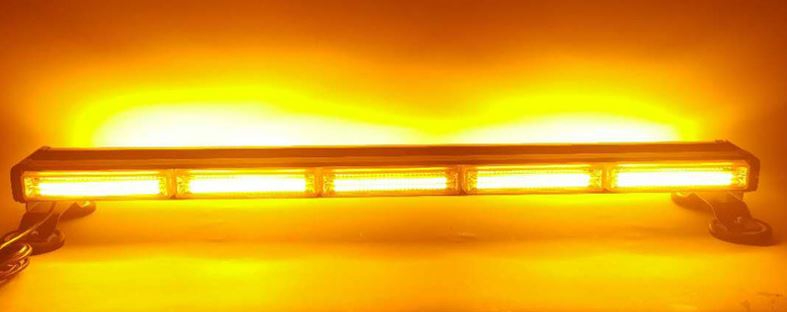 LED alej (IP66) 12-24V, 750mm oranžová, 5xCOB LED, dual