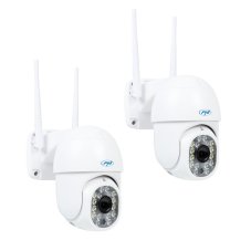 Sada 2x PNI IP440 WiFi PTZ bezdrátová video monitorovací kamera, 4MP