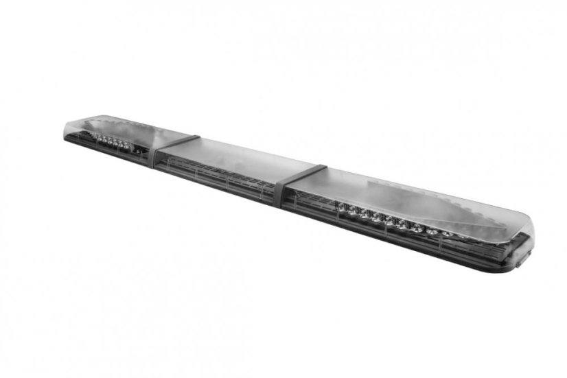 LED majáková rampa Optima 60C 160cm, Oranžová, EHK R65 - Barva: Oranžová, Bílý střed: Ne, Kryt: Barevný, LED moduly: 4ml