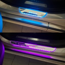 RGB podsvětlené prahové lišty, 4ks