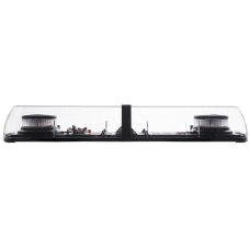 Oranžová/Clear LED svetelná mini rampa Optima Eco90, délky 60cm, výšky 9cm, 12/24V, R65 od výrobca P.P.H. STROBOS-G