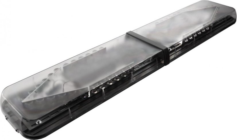 LED majáková rampa Optima 60 110cm, Oranžová, EHK R65 - Barva: Oranžová, Kryt: Barevný, LED moduly: 4ml