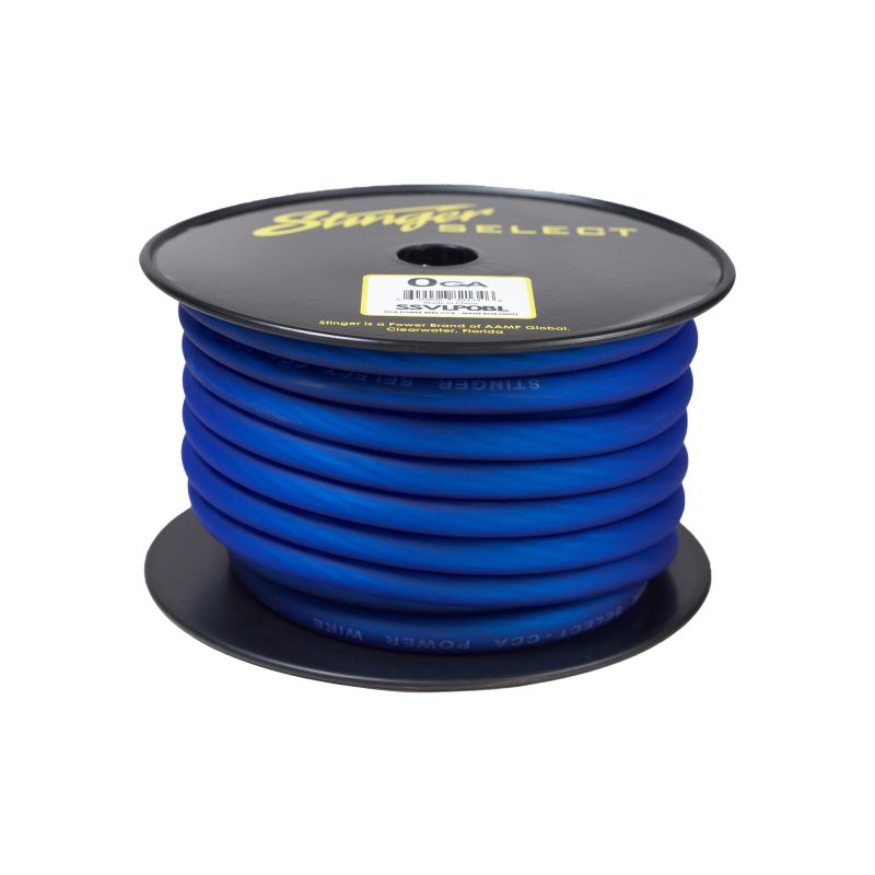 Stinger napájecí kabel 50 mm2, modrý, role 15,2 m