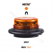 Orange LED beacon wl140 by Nicar
