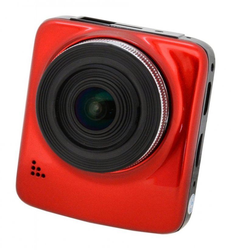 Full HD 2,4" červená GPS kamera do auta