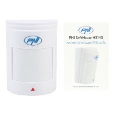 Káblový PIR senzor PNI HS140, dosah 12 m, 110°