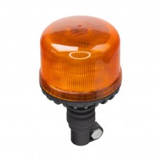 LED maják, 12-24V, 16x5W LED oranžový, na držiak, ECE R65