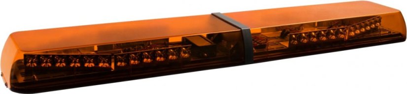 LED majáková rampa Optima 90 110cm, Oranžová, EHK R65 - Barva: Oranžová, Kryt: Barevný, LED moduly: 4ml