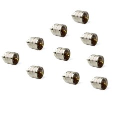 Sada 10 spojek PL259 pro kabel RG174 k anténě CB PNI Extra 45/48