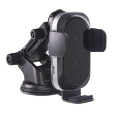 Držák s Qi dobíjením, motoricky ovládaný s dvojitou cívkou