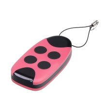 Universal remote control, floating/fixed code 284-870MHz, red