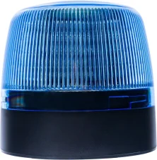 LED maják modrý 12/24V, magnetický, 24X3W LED, R65