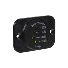 LED indikátor batérie 12-24V vrátane panelu LED indikátor batérie 12-24V vrátane panelu
