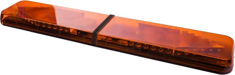 LED majáková rampa Optima 60 110cm, Oranžová, EHK R65 - Barva: Oranžová, Kryt: Barevný, LED moduly: 4ml