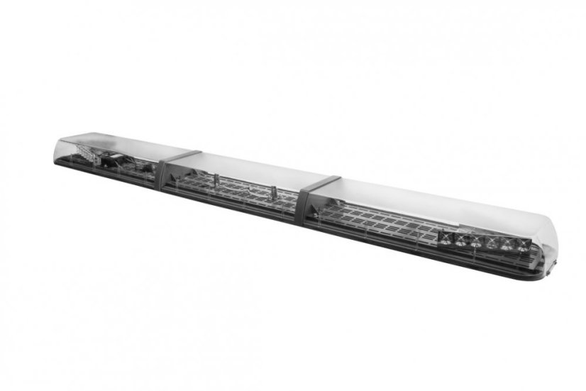 LED majáková rampa Optima 90C 160cm, Oranžová, EHK R65 - Barva: Oranžová, Bílý střed: Ne, Kryt: Barevný, LED moduly: 4ml