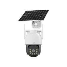PNI IP74 Live AOV Black Light 4MP GSM 4G videokamera se solárním panelem a baterií