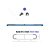 LED lightbar Montana 110cm, Blue, ECE R65