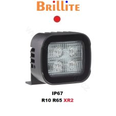 PREDATOR 4x3W LED, 12-24V, červený, ECE R65 na L držáku