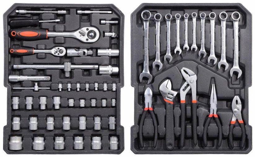 Tool case 186 parts, ALU PREMIUM