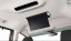 Ceiling LCD monitor 13,3" anthracite with OS. Android HDMI/USB, remote control