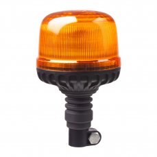 LED maják, 12-24V, 24xLED oranžový, na držák, ECE R65
