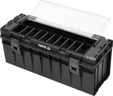 Plastic tool box with organizer 650x270x272mm