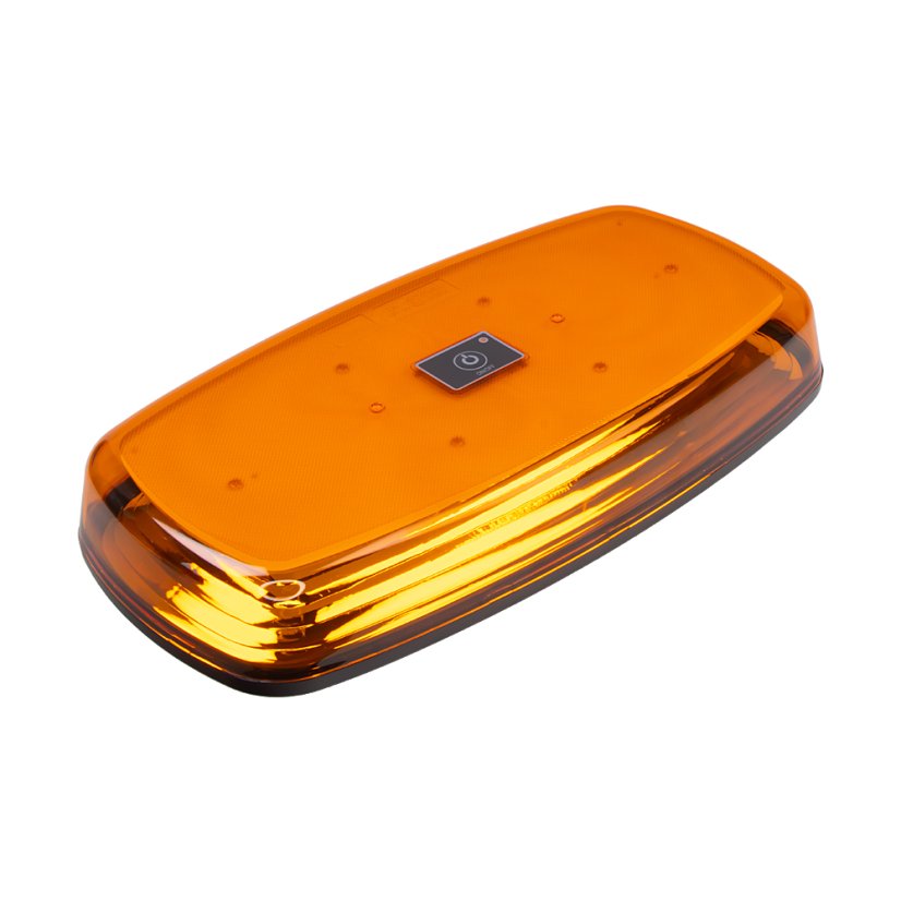 AKU LED lampa oranžová, 84LEDx0,5W, magnet, 12-24V, 304mm, ECE R65
