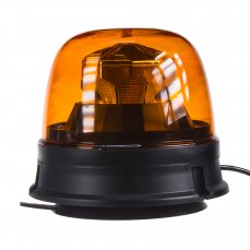 LED maják oranžový 12/24V, magnetický, LED 10X 1,8W, R652
