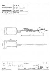 Technical drawing of CL socket