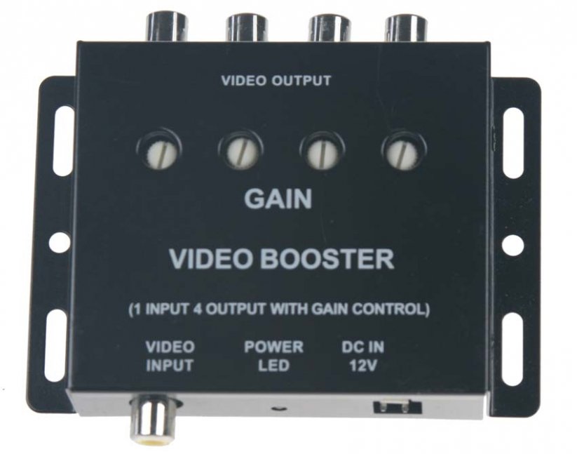 Adjustable active video signal splitter