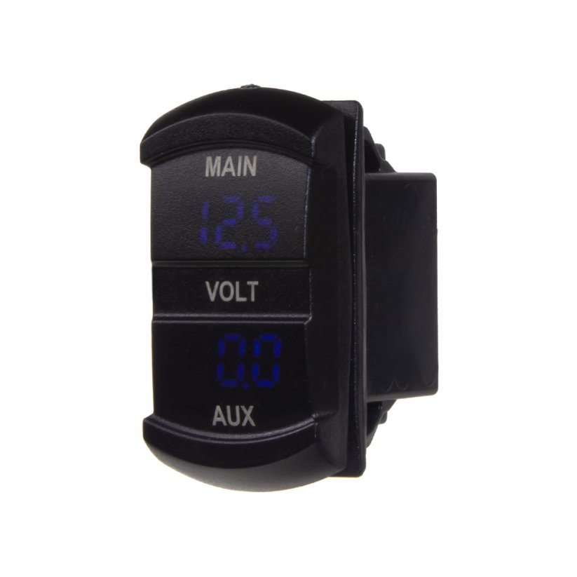Digital voltmeter 10-60V, dual